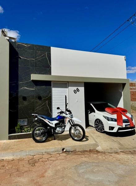 EDIÇÃO VIRADA DE CHAVE, CASA MOBILIADA +1 CARRO +1 MOTO NA GARAGEM 