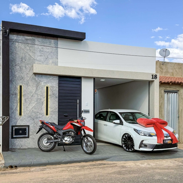 3ª EDIÇÃO VIRADA DE CHAVE, CASA MOBILIADA +1 CARRO +1 MOTO NA GARAGEM OU 300.000,00 REAIS 